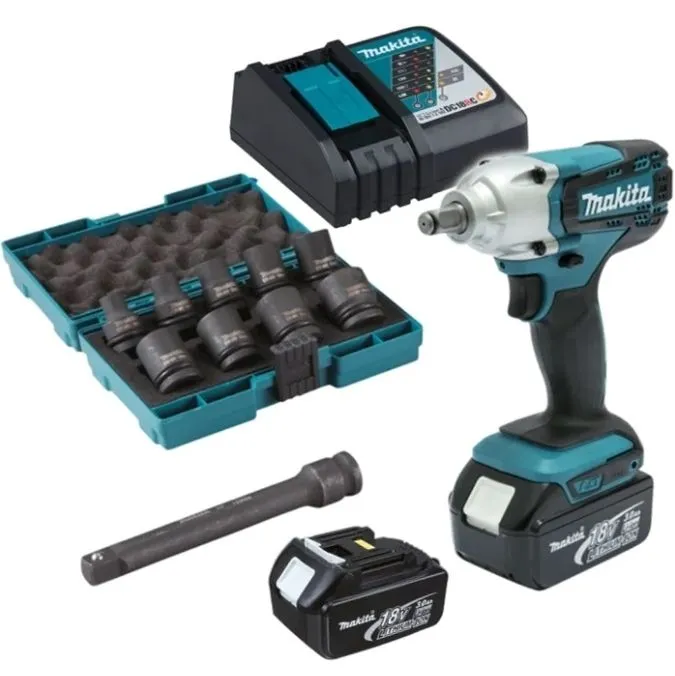 Ударный гайковерт Makita DTW190JX3