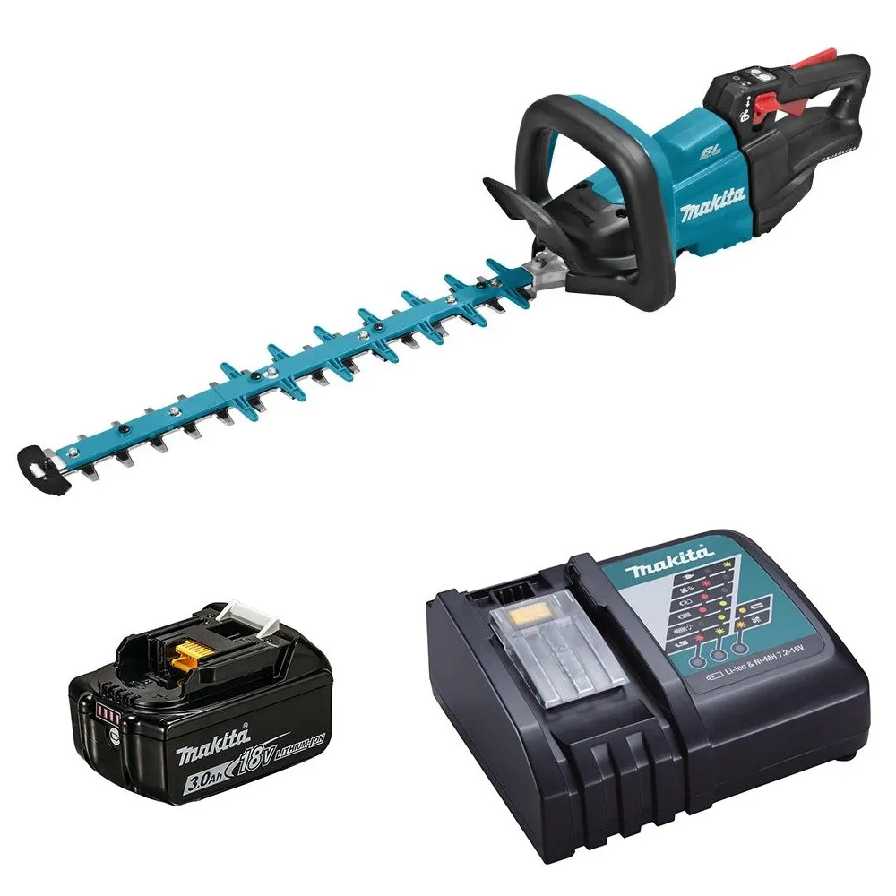 Аккумуляторный кусторез Makita DUH602Z + 191A25-2