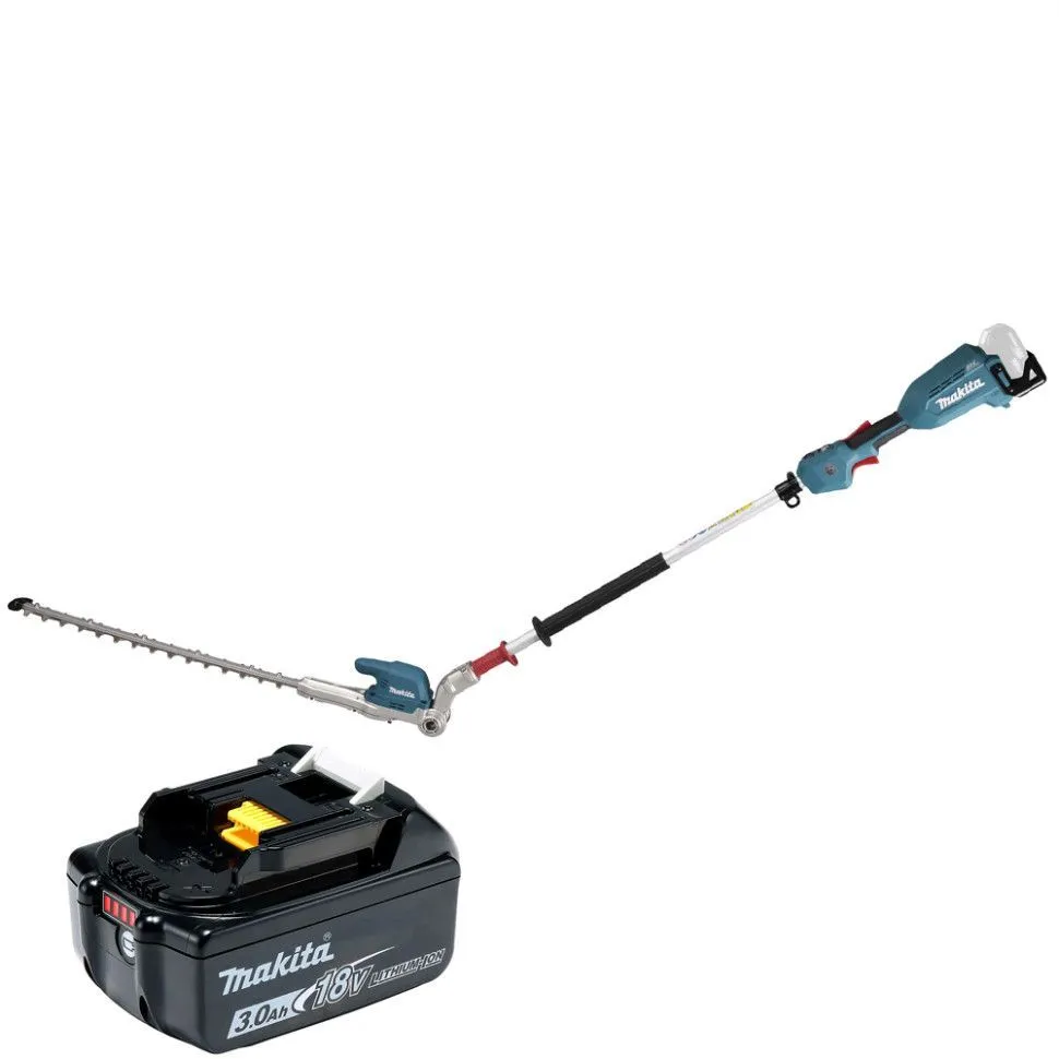 Аккумуляторный кусторез со штангой Makita DUN500WZ + батарея BL1830B