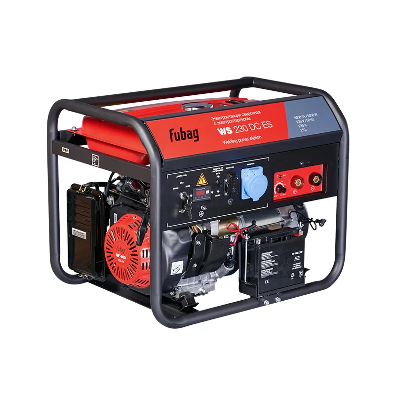 Сварочный бензиновый генератор FUBAG WS 230 DC ES бензиновая (646247)