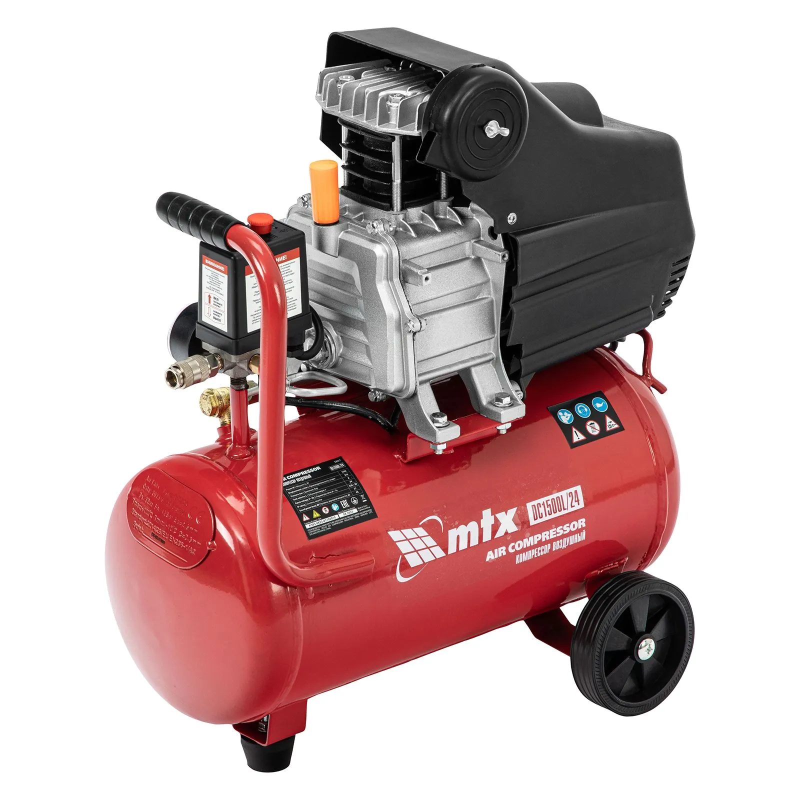 Компрессор воздушный DC1500L/24 MTX 58017