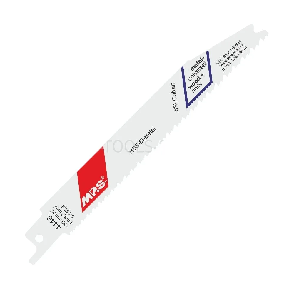 Полотна для сабельных пил по металлу MP.S 4446 (5 шт)