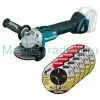 Аккумуляторная угловая шлифмашина Makita DGA504ZX2