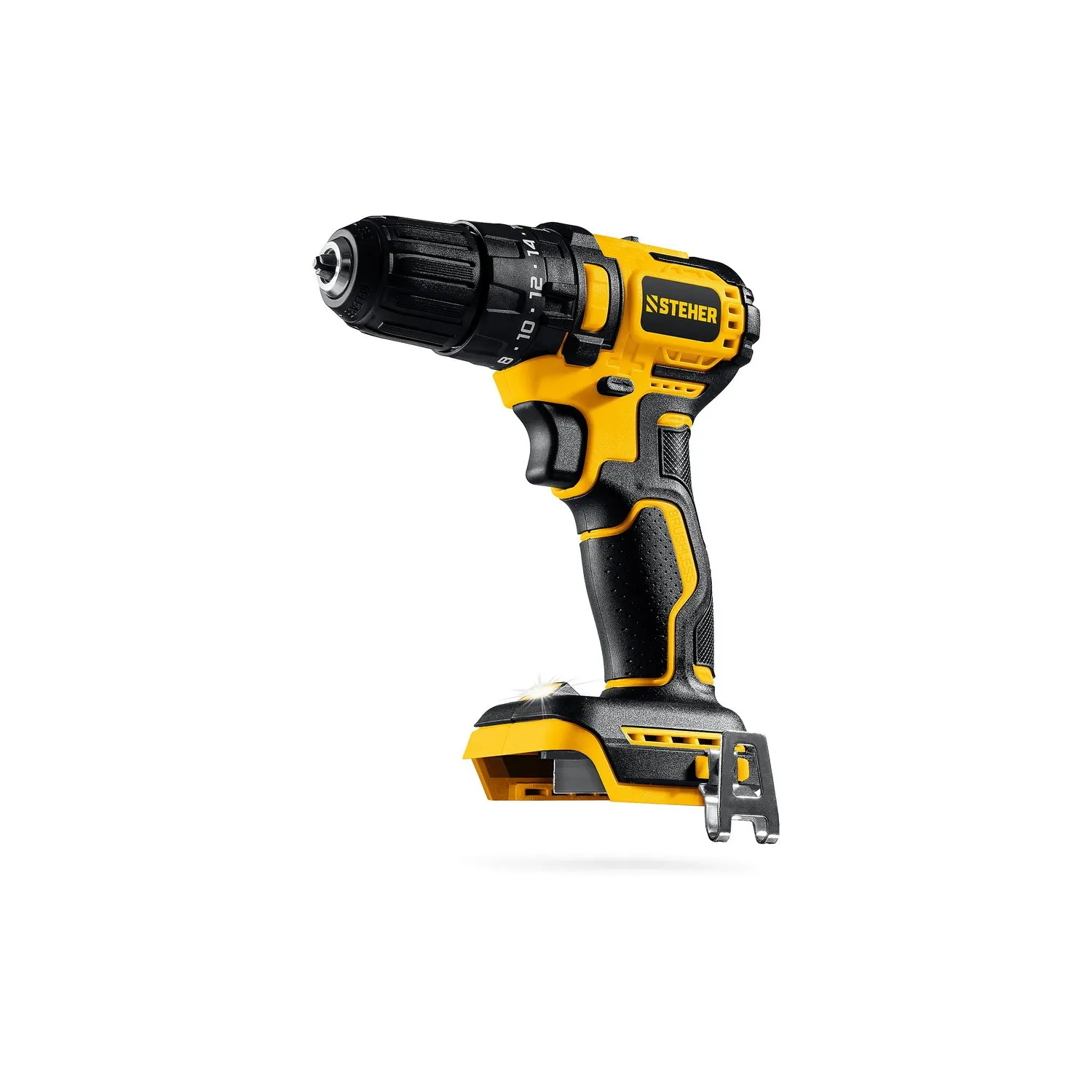 Аккумуляторная ударная дрель-шуруповерт  STEHER CBS-45