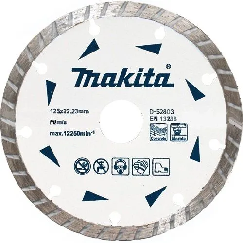 Диск алмазный по бетону и мрамору Makita D-52803 