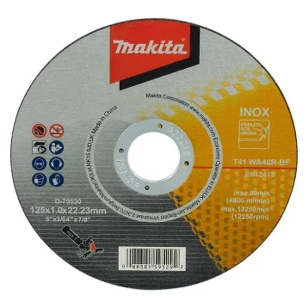 Абразивный отрезной диск Makita D-75530