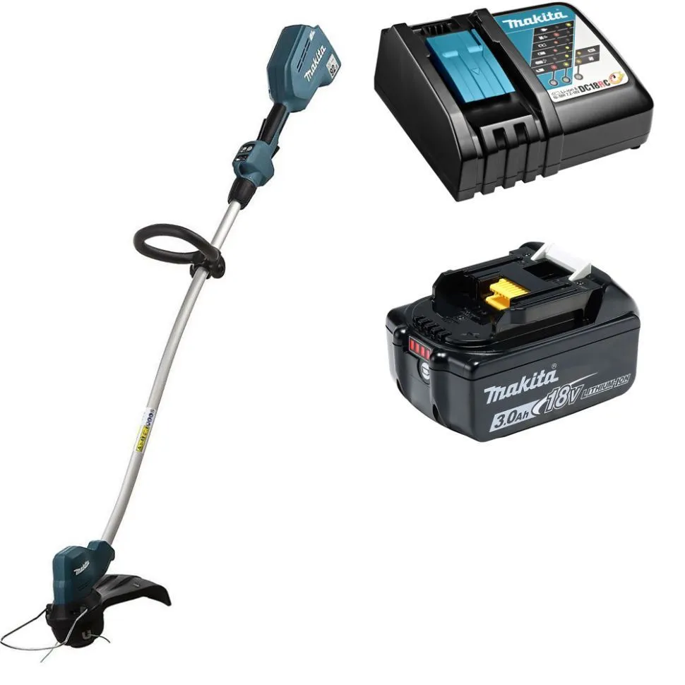 Аккумуляторный триммер Makita DUR189Z + BL1830B*1 + DC18RC*1