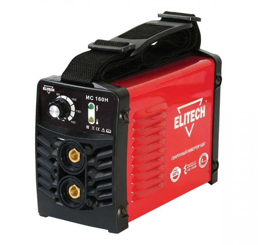 Сварочный инвертор ММА Elitech ИС 160Н