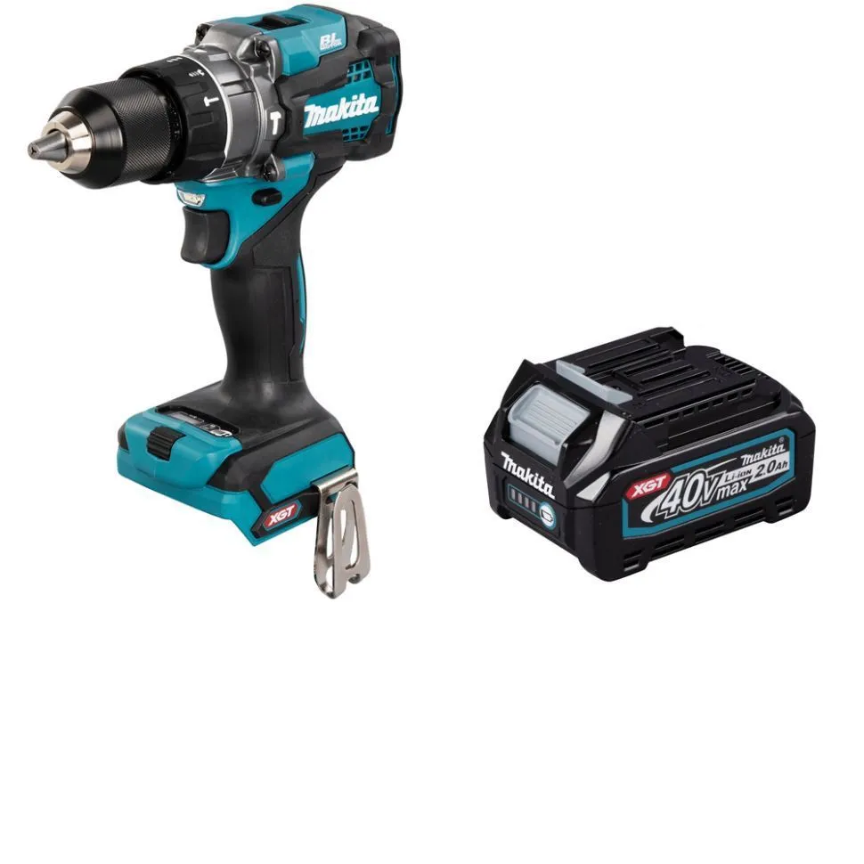 Ударная дрель-шуруповерт XGT Makita HP001GZ + батарея BL4020 1шт