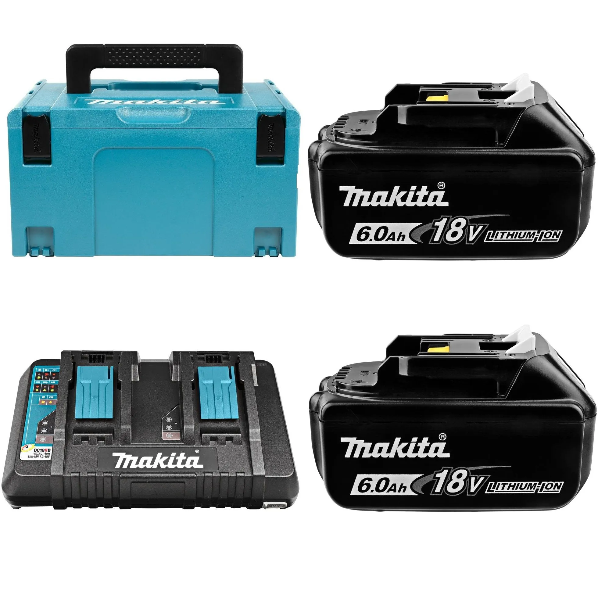 Набор питания LXT в кейсе MakPac тип 3 Makita 198080-9