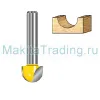 Пазовая галтельная фреза Макита 16х12х12х38мм R8 (D-10833)