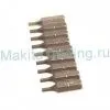 Насадка  Makita P-21406 шестигранник 25мм №6 10шт