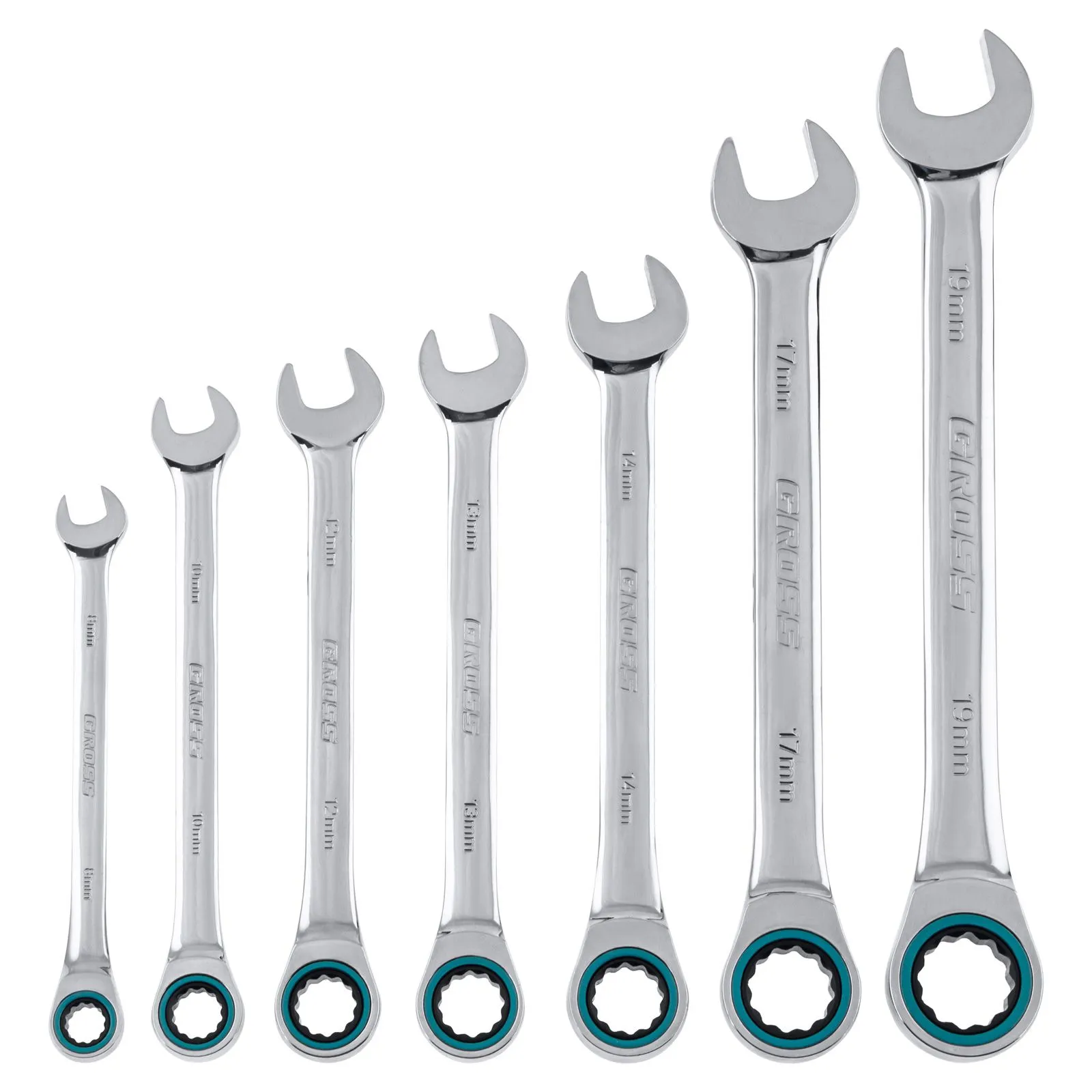 Набор ключей комбинированных Gross 14890