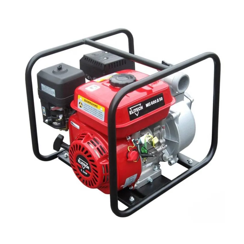 Мотопомпа Elitech МБ 600 Д 50