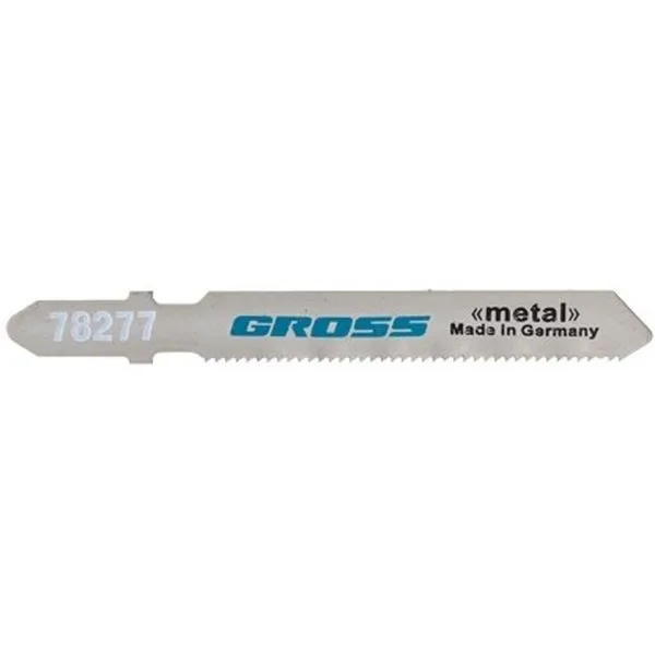 Полотно для лобзика по металлу GROSS 78277