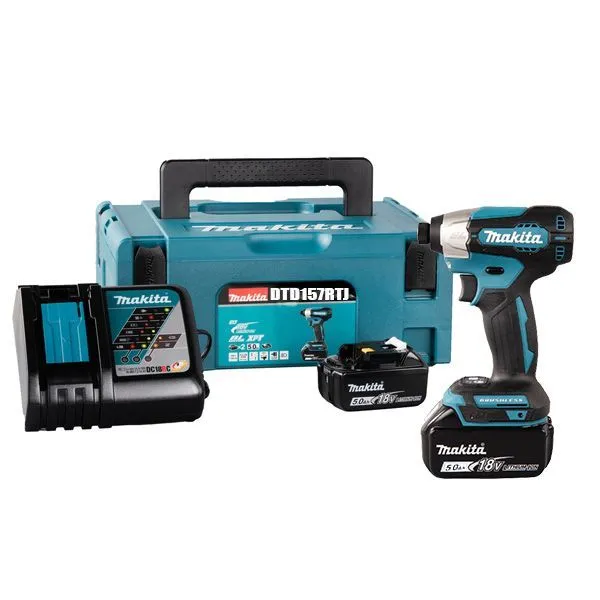 Импульсный шуруповерт Makita DTD157RTJ