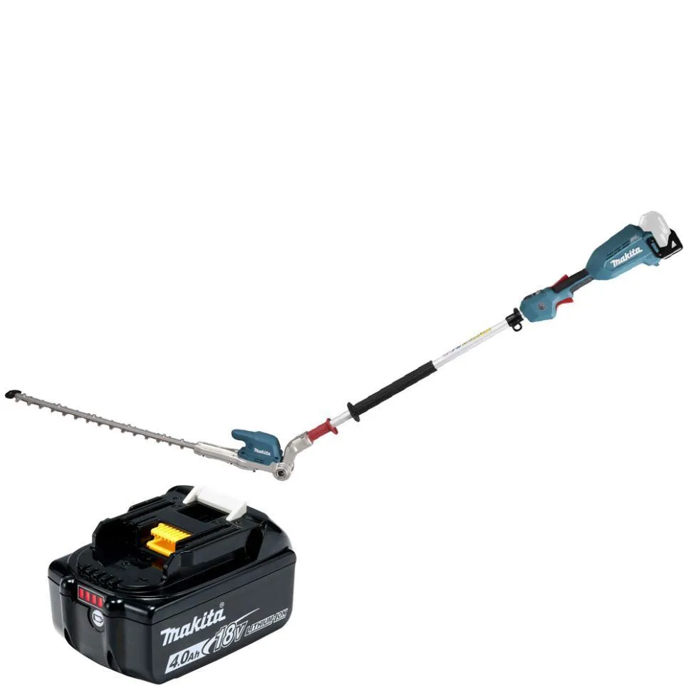 Аккумуляторный кусторез со штангой Makita DUN500WZ + батарея BL1840B