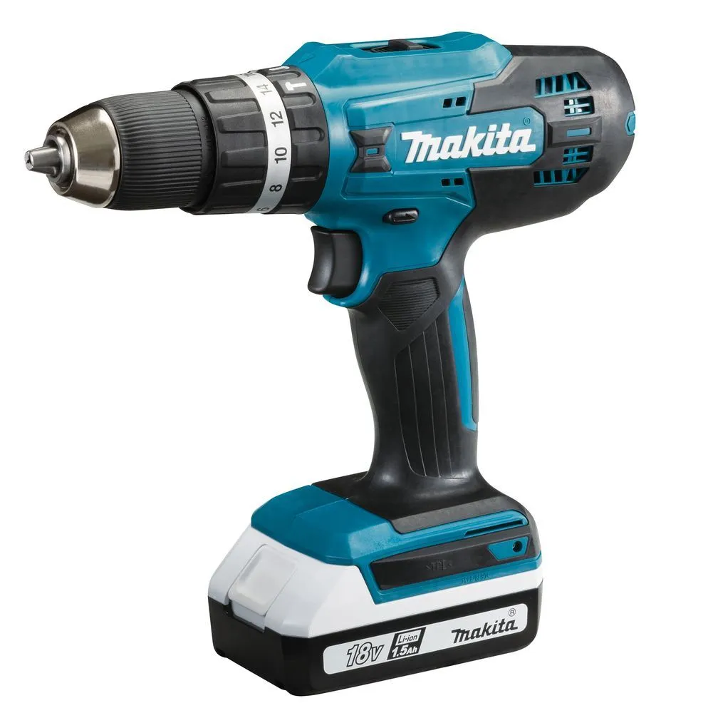 Аккумуляторная дрель-шуруповерт Makita HP488DWAE