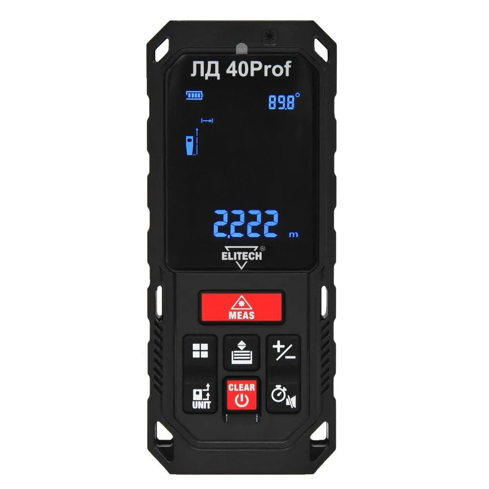 Лазерный дальномер Elitech ЛД 40Prof