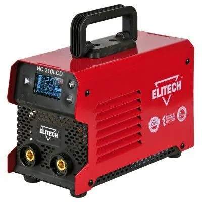 Сварочный инвертор ELITECH ИС 190LCD