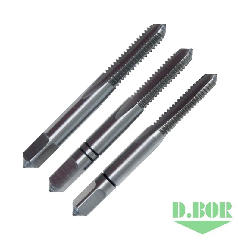 Ручной метчик HSS-G DIN 352 Тип N, 3 пр., M8 x 1.25 D.BOR W-046-9G10M08-1202D