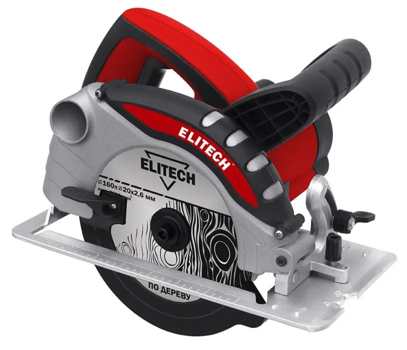 Дисковая пила Elitech ПД 1300