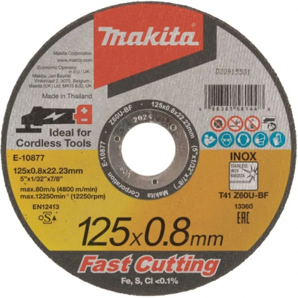 Абразивный отрезной диск Makita E-10877 