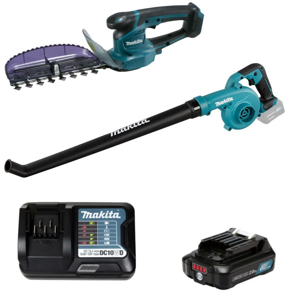 Набор аккумуляторного инструмента Makita UH201DWA + UB101DZ