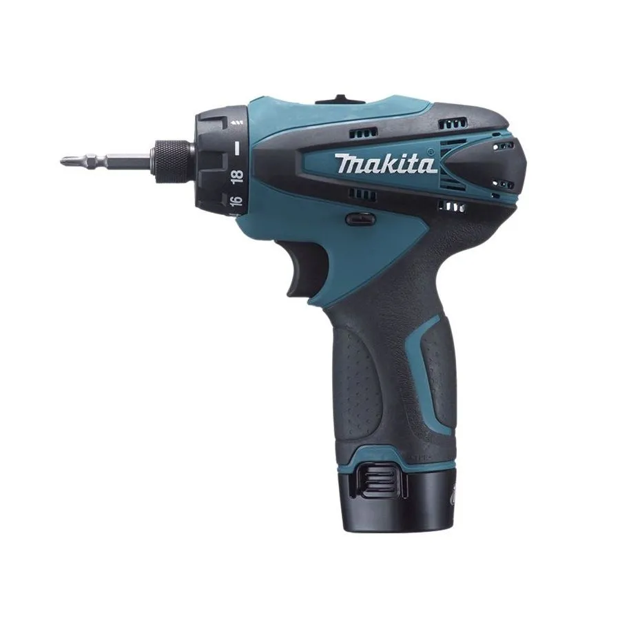 Дрель-шуруповерт Makita DF030DWE