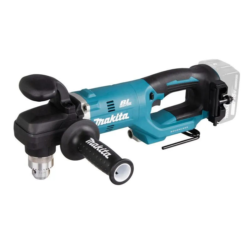 Аккумуляторная угловая дрель Makita DDA450ZK