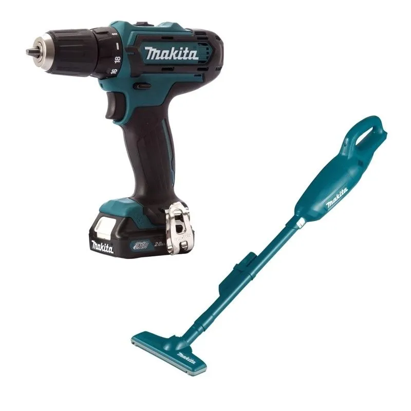 Набор инструмента Makita CLX213X1 (пылесос, шуруповерт)