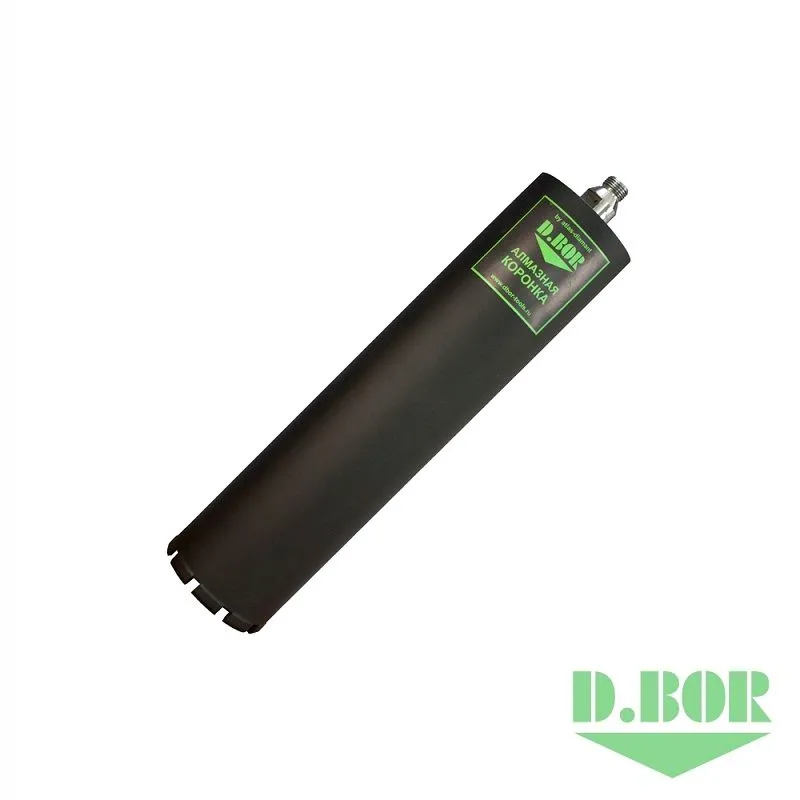 Алмазная коронка ВК1 - 1/2" BSP, 32х400 мм (сегменты VS) D.BOR 1061032040