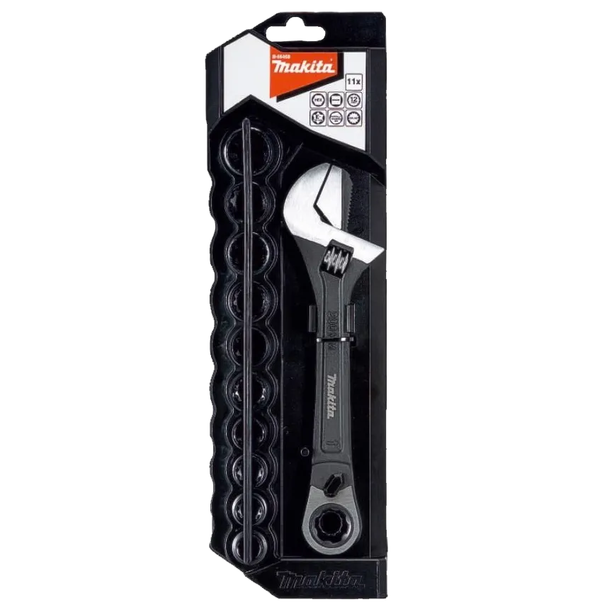 Ключ разводной 200 мм Pass-Thru Makita B-65458  Ключ разводной 200 мм Pass-Thru Makita B-65458