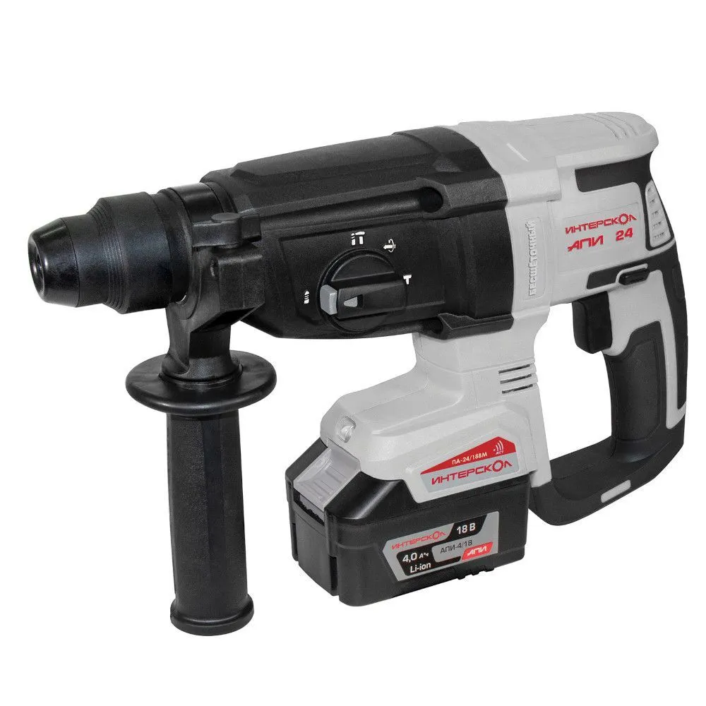Аккумуляторный перфоратор Интерскол ПА-24/18ВМ