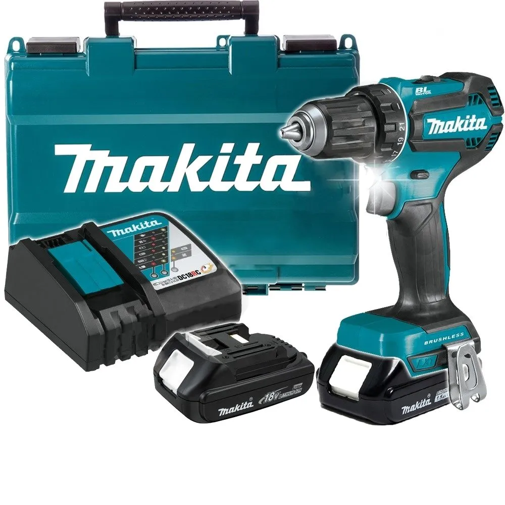 Дрель-шуруповерт Makita DDF485SYE