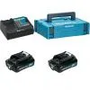Набор аккумуляторов и зу в кейсе CXT 2Ач Makita 197658-5