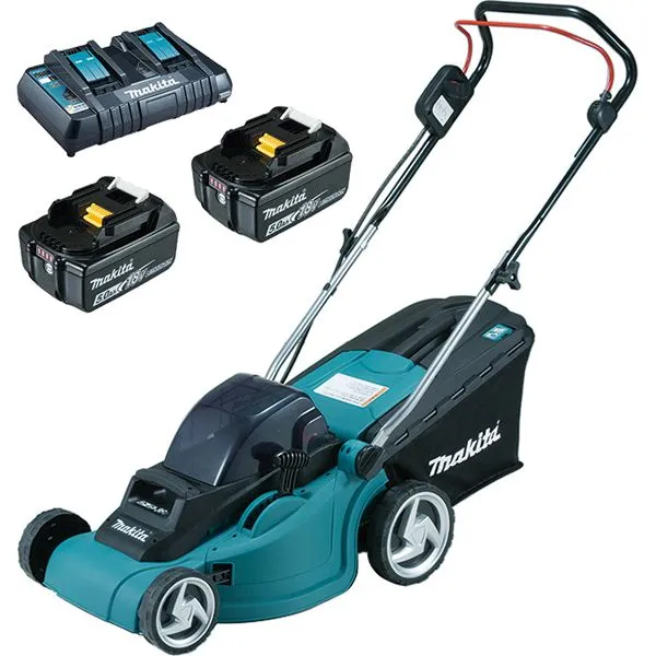 Аккумуляторная газонокосилка Makita DLM380PM2
