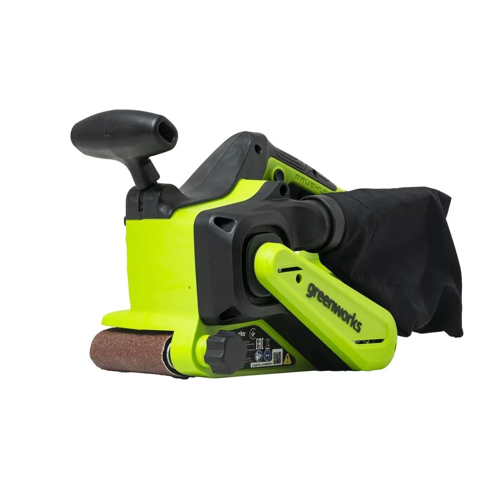 Аккумуляторная ленточная шлифмашина Greenworks G24BS (3100607)