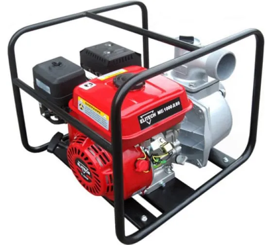 Мотопомпа Elitech МБ1000Д80