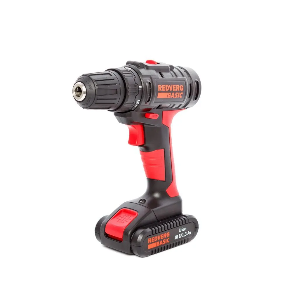 Шуруповерт аккумуляторный RedVerg Basic SD18L/1-2