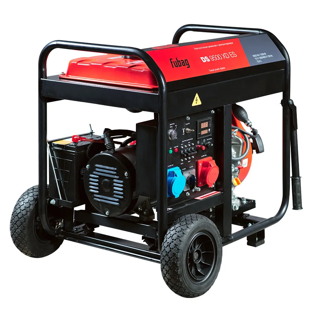 Дизельный генератор (одно- и трехфазный) с электростартером FUBAG DS 9500 XD ES (646240)