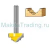Пазовая фасонная фреза Макита 12.7х9.5х8х32х4.76 R1.98 S-форма (D-11031)