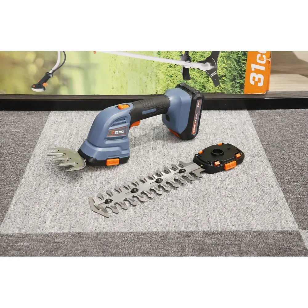 Аккумуляторные ножницы для травы Senix GSX2-M-EU