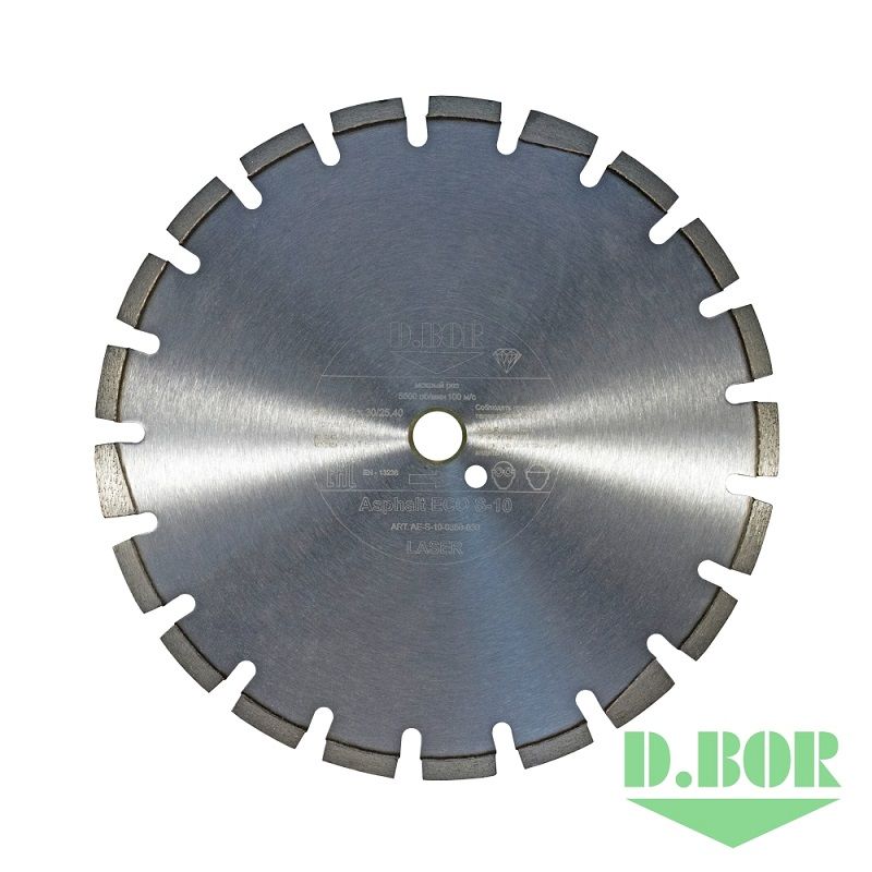 Алмазный диск Asphalt ECO S-10, 350 x 3,2 x 30/25,40 D.BOR D-AE-S-10-0350-030