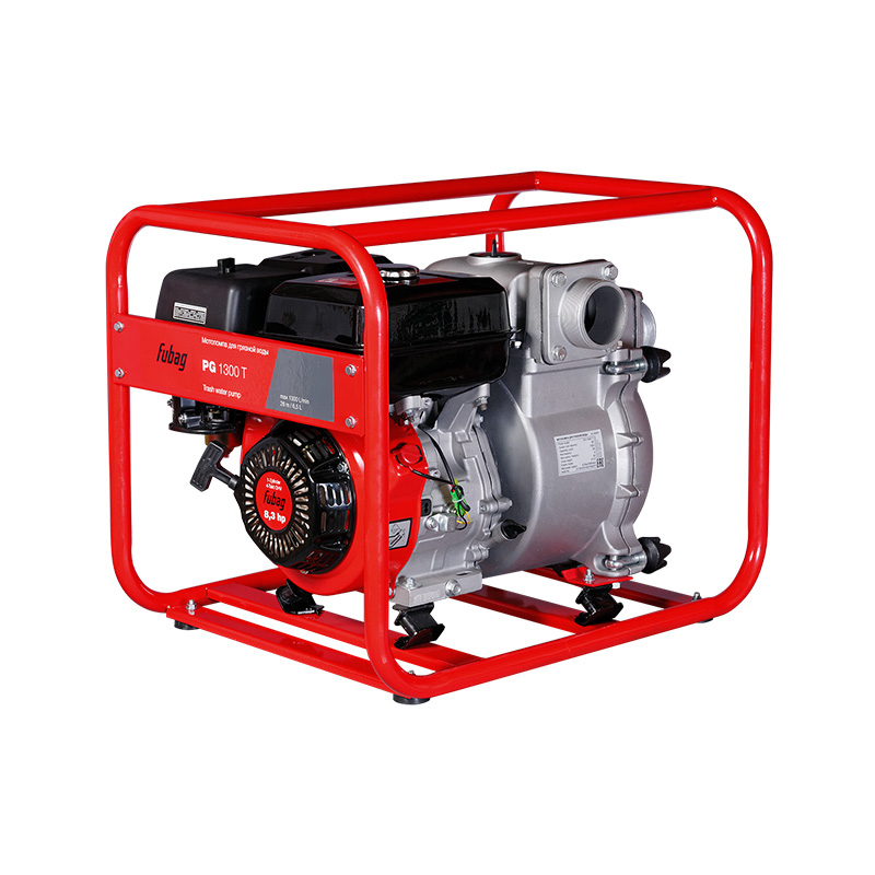 Бензиновая мотопомпа для сильнозагрязненной воды FUBAG PG 1300 T (838247)