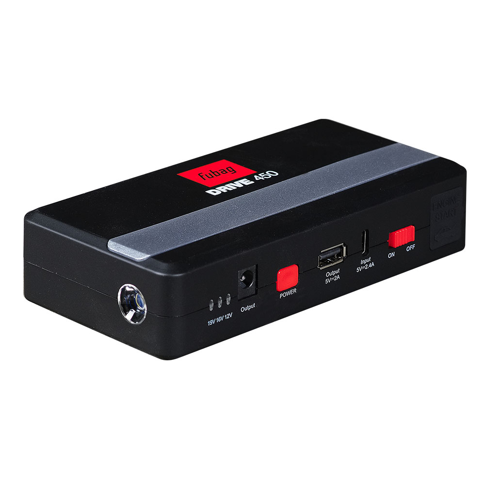 Пусковое устройство FUBAG DRIVE 450 с разъемом type-C на входе (46309)