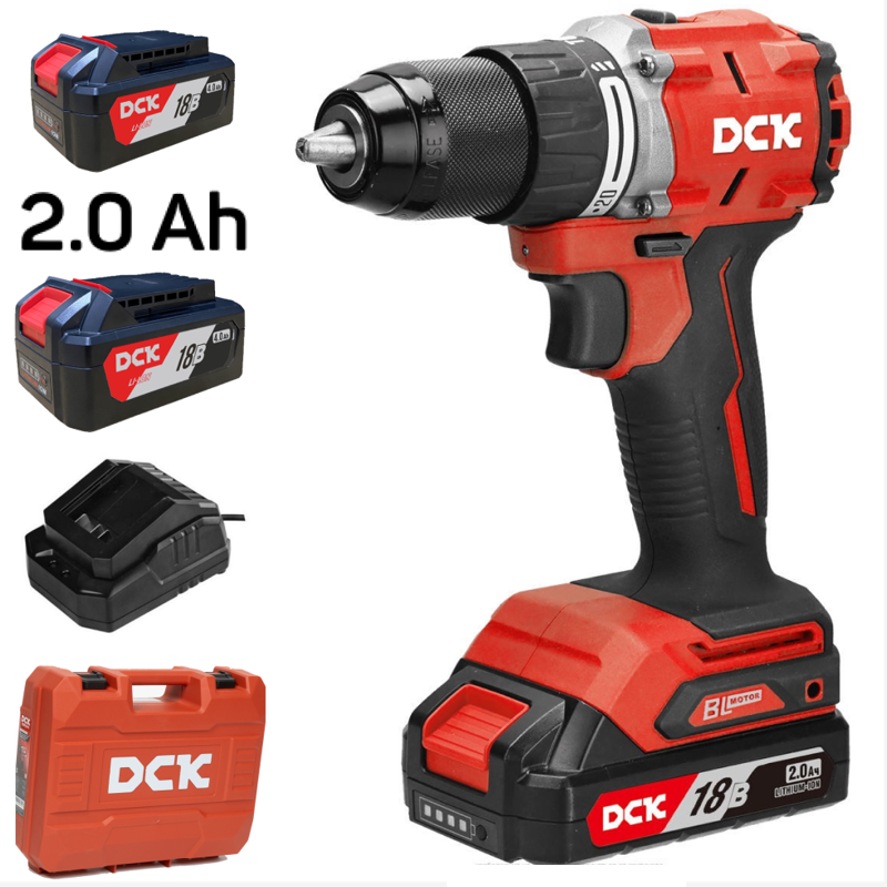 Аккумуляторная дрель-шуруповерт DCK KDJZ2060 (TYPE AM)