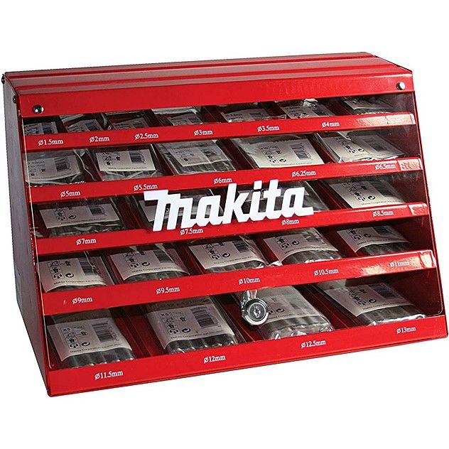 Стенд металлический для сверел Makita D-29913