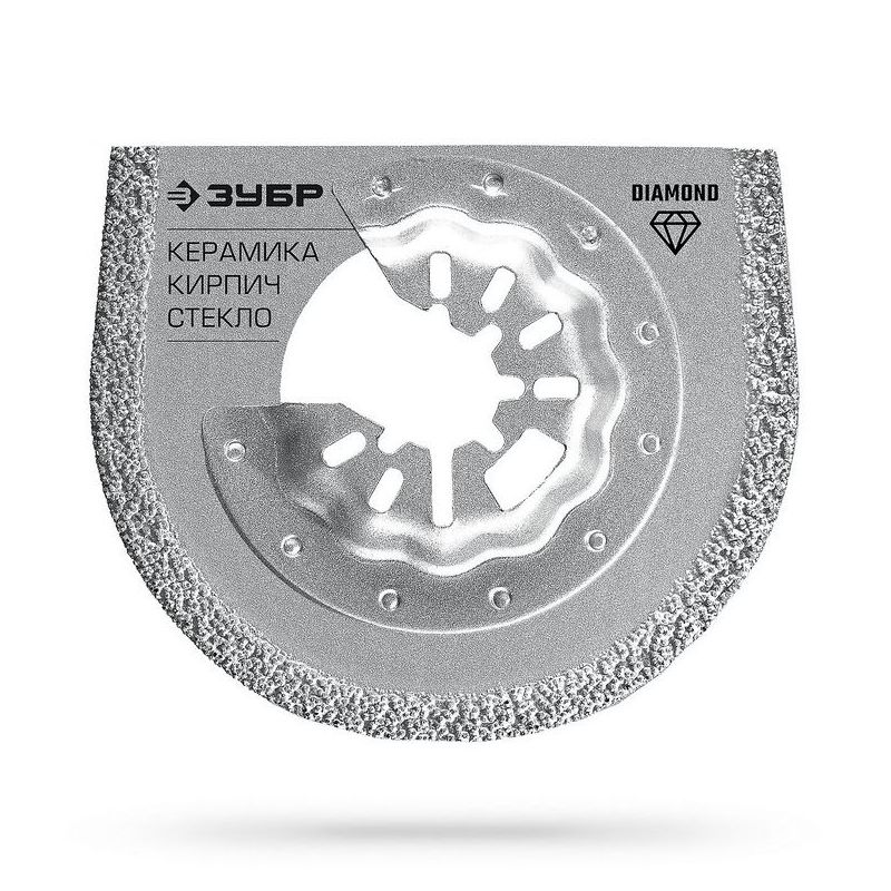 Полотно алмазное ЗУБР по керамике, мрамору, стеклу, кирпичу StarLock, StarQuick (15584-65)