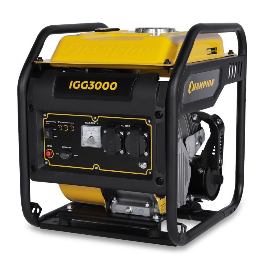 Бензиновый инверторный генератор Champion IGG3000